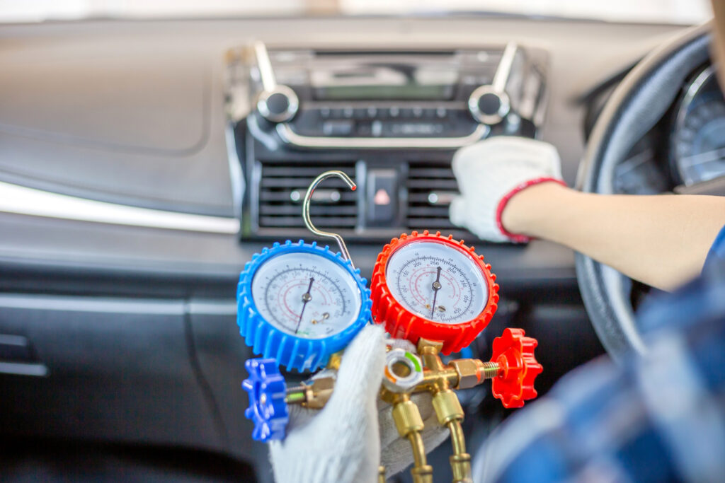 Mantenimiento del sistema de calefacción en coche